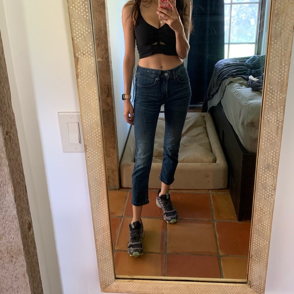 Express Mid-rise Skinny Stretch + Jeans - Picture 5 of 7